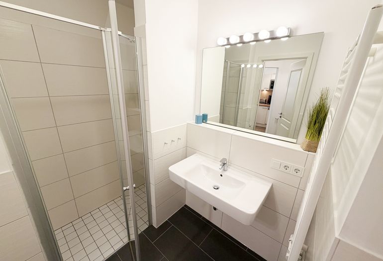 Haus Meeresblick A 3.15 Steuerbord - Duschbad Haus Meeresblick A 3.15 Steuerbord - Duschbad
