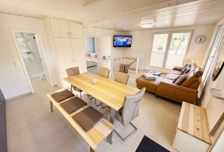 Haus Düne mit Sauna - Doppelhaushälfte Nr. 1 mit Terrasse & Sauna Haus Düne mit Sauna - Doppelhaushälfte Nr. 1 mit Terrasse & Sauna