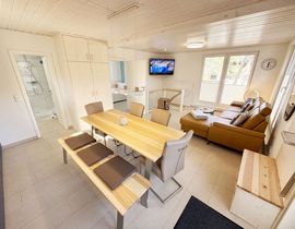 Haus Düne mit Sauna - Doppelhaushälfte Nr. 1 mit Terrasse & Sauna