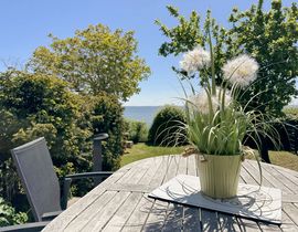 Zollhaus Klein Zicker - Wohnung 03 mit Südterrasse und Meerblick