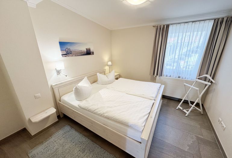 Schlafzimmer mit Doppelbett Schlafzimmer mit Doppelbett