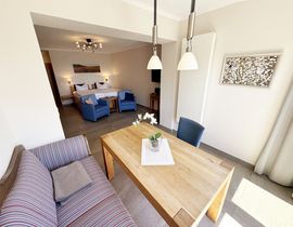 Zollhaus Klein Zicker - Wohnung 02 mit Südterrasse und Meerblick