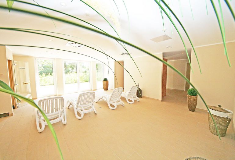 Ruhezone nach der Sauna Ruhezone nach der Sauna