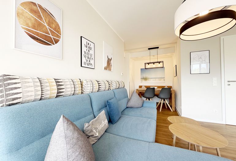 Haus Granitz Whg. 3.3 Heimathafen - Wohnzimmer Haus Granitz Whg. 3.3 Heimathafen - Wohnzimmer