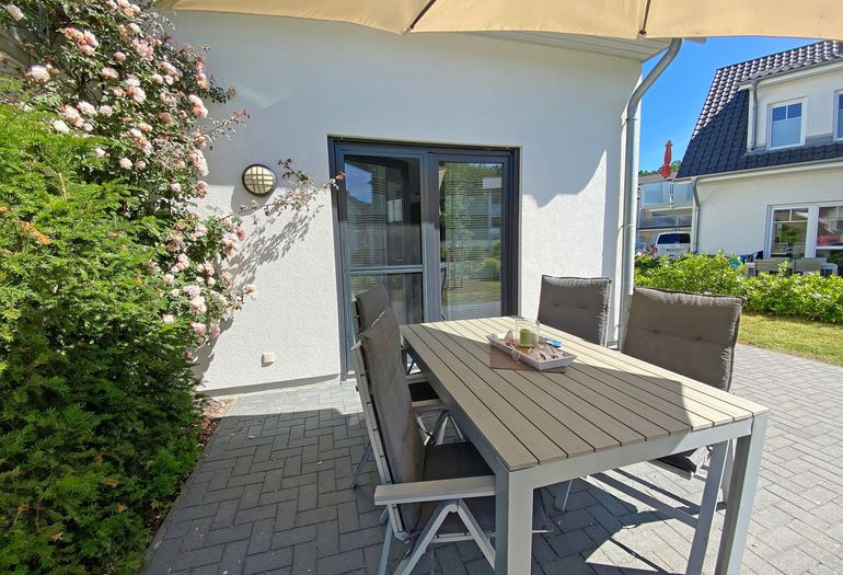 bestuhlte Terrasse
