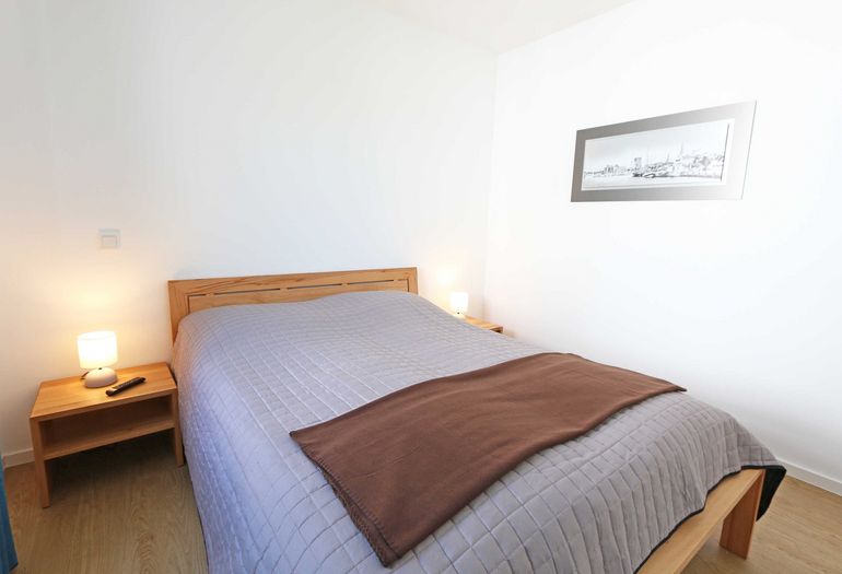 1. Schlafzimmer mit Doppelbett