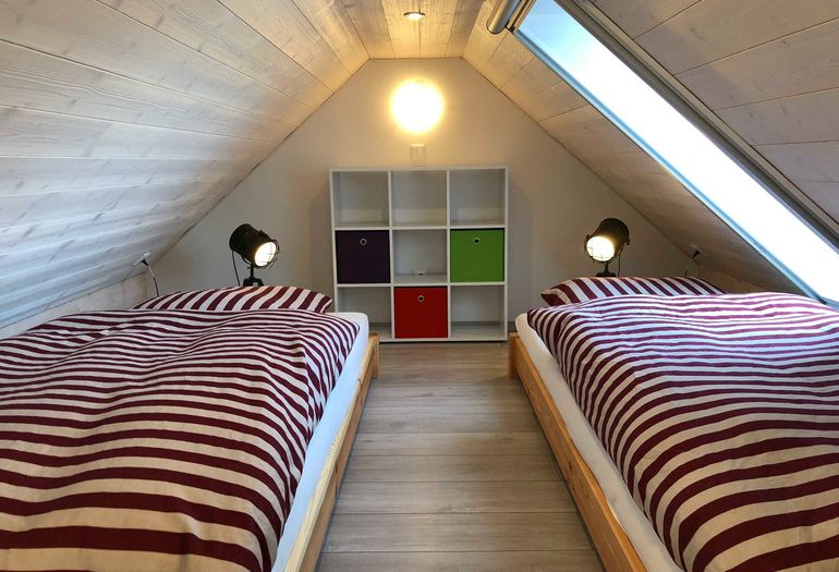 3. Schlafbereich mit getrennten Betten