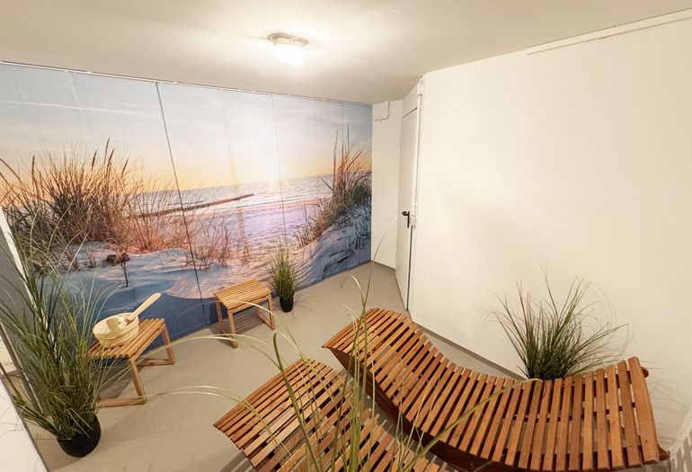 Sauna und Ruheraum Sauna und Ruheraum