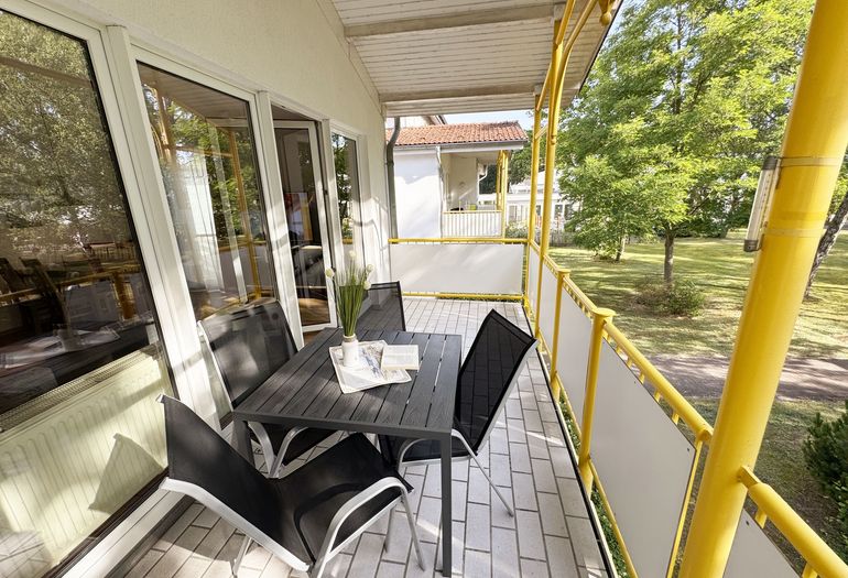 Balkon mit schöner Aussicht