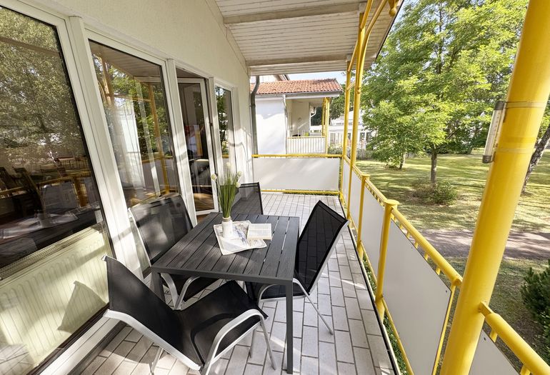 Balkon mit schöner Aussicht