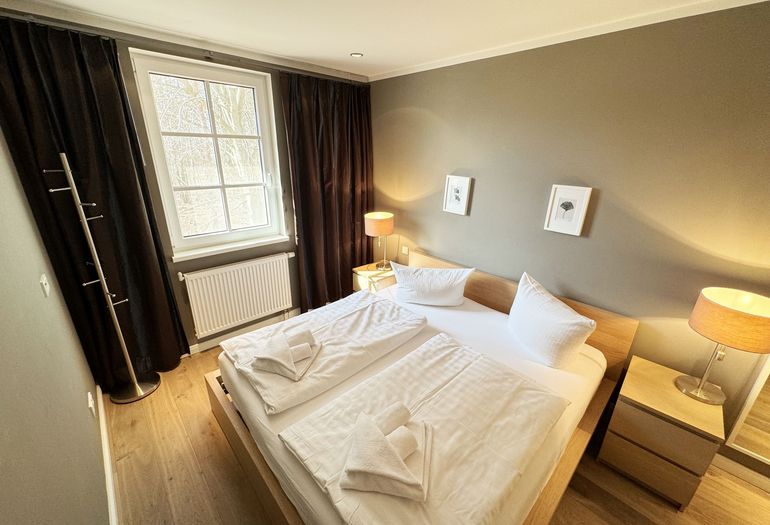 Haus Meeresblick A 4.03 Urlaubsglück - gemütliches Schlafzimmer