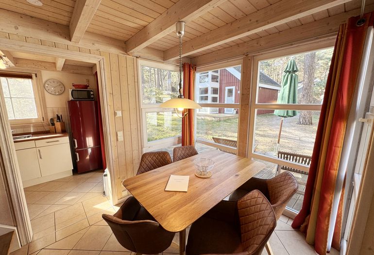 Ferienhaus Sprottenkiste - Esstisch Ferienhaus Sprottenkiste - Esstisch