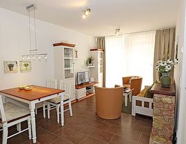 Haus Meeresblick Baabe - A 0.04 Weiße Düne mit Terrasse