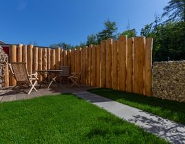 Fewo Südstrand mit Terrasse, Kamin und Sauna