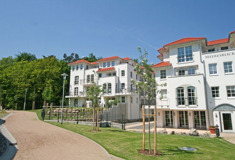Blick zum Haus Meeresblick