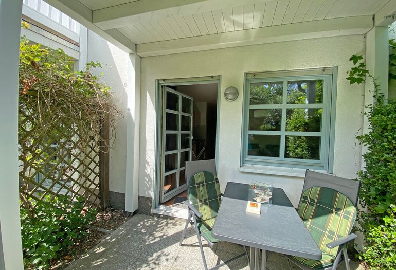 bestuhlte Terrasse