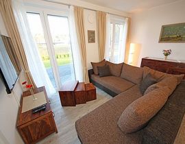Haus Sonne Whg. 01 Sandperle mit Terrasse
