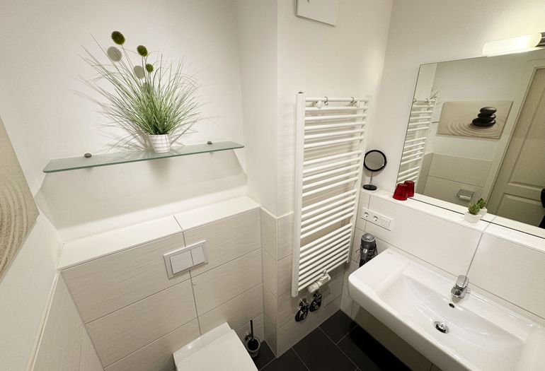 Wohnung Ostseesilber - Badezimmer