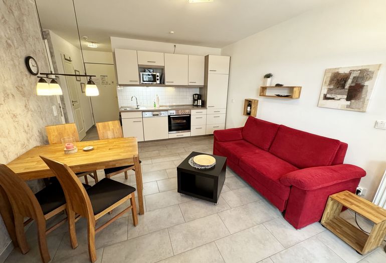 Haus Meeresblick WE A 1.10 kombinierter Koch- und Essbereich Haus Meeresblick WE A 1.10 kombinierter Koch- und Essbereich