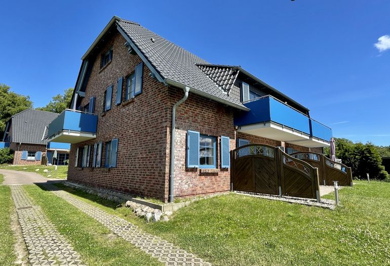 Blick von hinten zum Haus