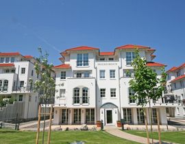 Haus Meeresblick Baabe - A 3.15 Steuerbord mit Balkon