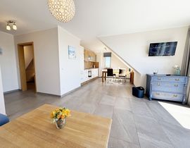 Zollhaus Klein Zicker - Wohnung 04 mit Südbalkon und Meerblick