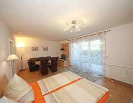 1-Raumappartement Kleine Perle mit Terrasse