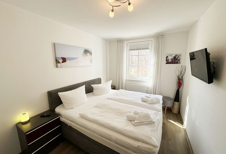 Wohnung Ostseesilber - Schlafzimmer