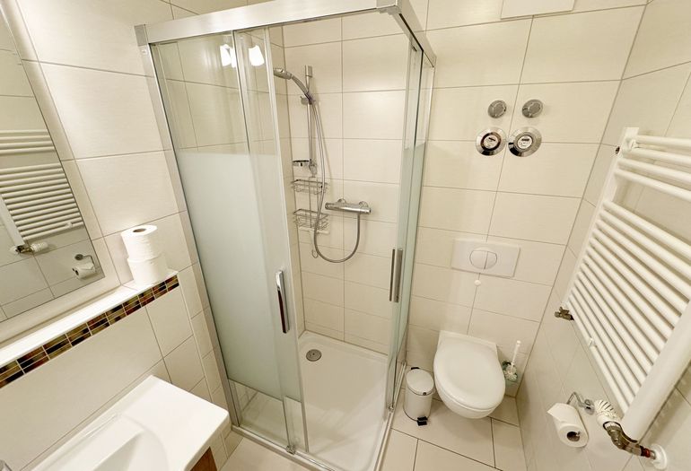 innenliegendes Badezimmer