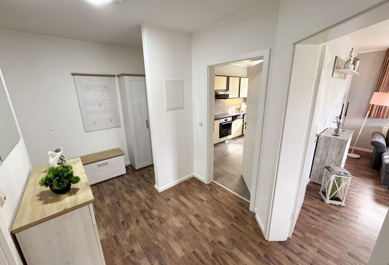 Flurbereich mit Garderobe Flurbereich mit Garderobe
