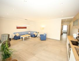 Zollhaus Klein Zicker - Wohnung 03 mit Südterrasse und Meerblick
