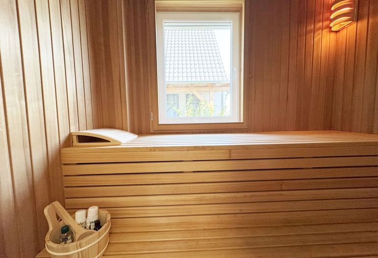 hauseigene Sauna