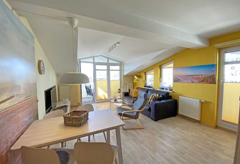 Whg. 09 RB mit Balkon & Meerblick - Obergeschoss Whg. 09 RB mit Balkon & Meerblick - Obergeschoss