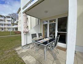 Whg. 03 RB mit Terrasse & Meerblick - Erdgeschoss