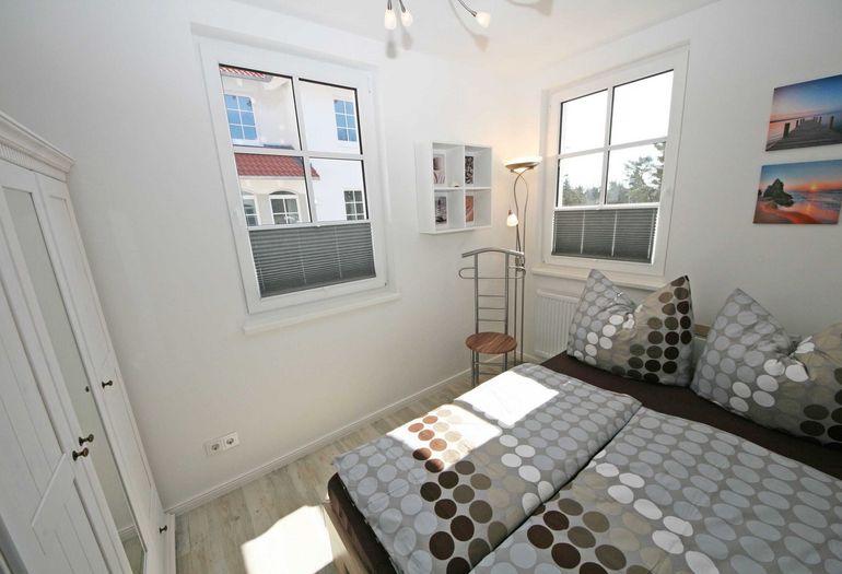 Schlafzimmer mit Doppelbett Schlafzimmer mit Doppelbett