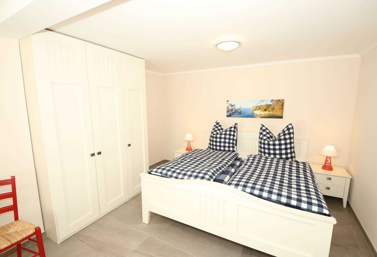 Schlafzimmer mit Doppelbett Schlafzimmer mit Doppelbett