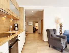 Zollhaus Klein Zicker - Wohnung 01 mit Südterrasse und Meerblick