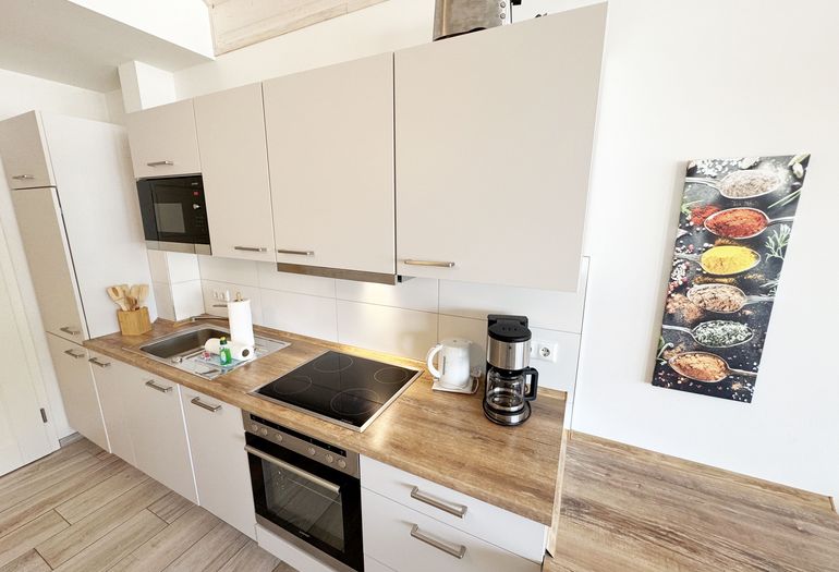 moderne Küchenzeile