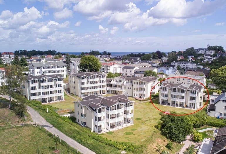 Whg. 06 RB mit Balkon & Meerblick - 1. Etage Whg. 06 RB mit Balkon & Meerblick - 1. Etage