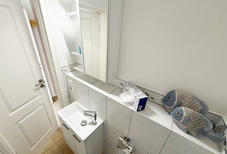 Gäste-WC mit Waschbecken Gäste-WC mit Waschbecken