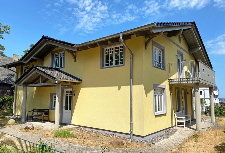 Haus Strandkiefer Blick zum Eingang