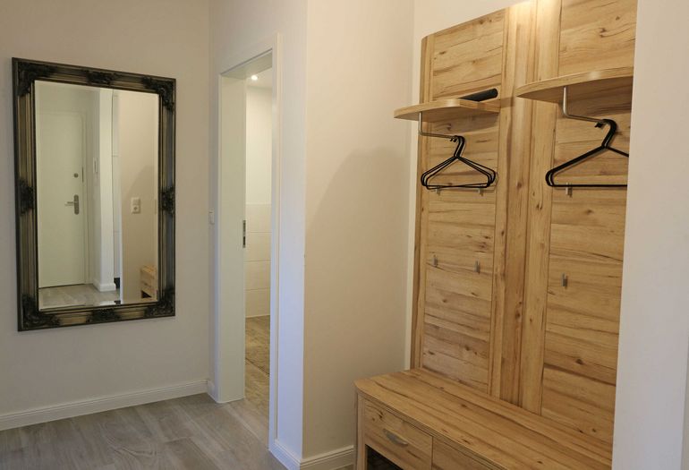 Flur mit Garderobe Flur mit Garderobe