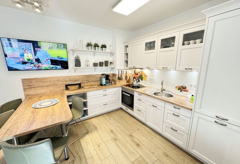 Strandvilla Andrea WE 07 - Küchenzeile Strandvilla Andrea WE 07 - Küchenzeile