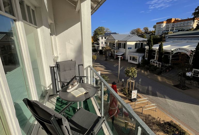 Appartementanlage Granitz Balkon