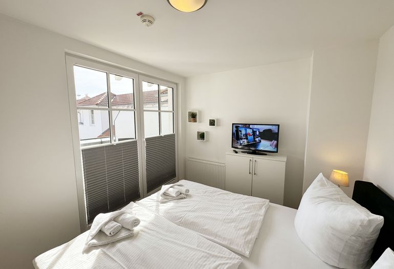 Schlafzimmer mit TV Schlafzimmer mit TV