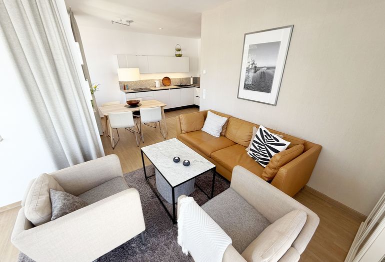 Kurparkresidenz in Baabe WE 15 - Wohnzimmer Kurparkresidenz in Baabe WE 15 - Wohnzimmer