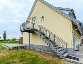 Haus Inselperle Whg. 05 mit Balkon und Boddenblick