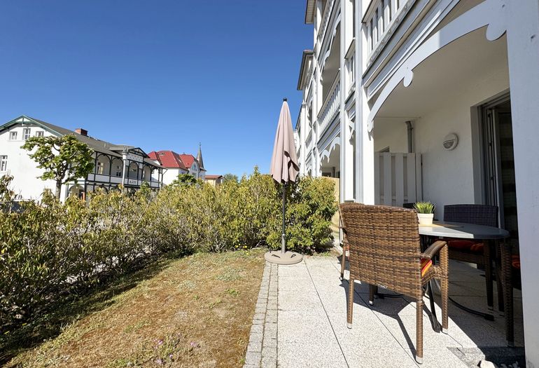 kleine Garten zur Wohnung