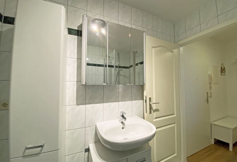 Badezimmer mit WC