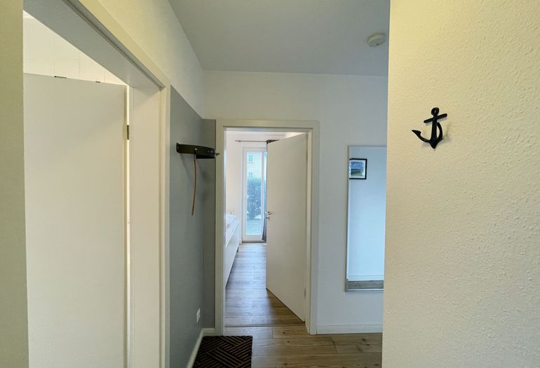 Flur mit Garderobe